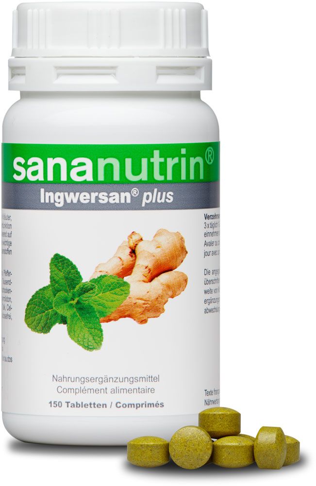 sananutrin® Ingwersan plus compresse 150 pezzi