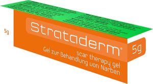 Strataderm gel di silicone per il trattamento di cicatrici vecchie e nuove Tb 5g