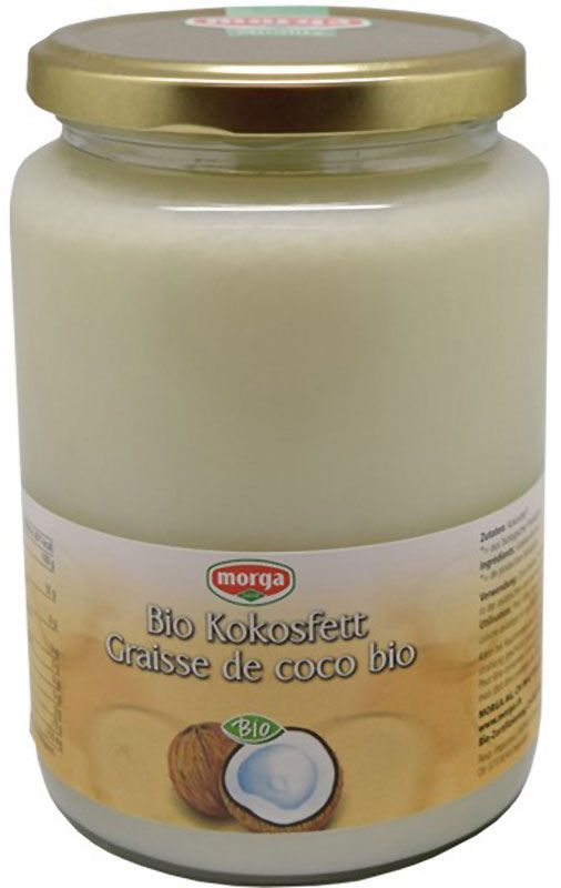Morga Grasso di cocco biologico 625g