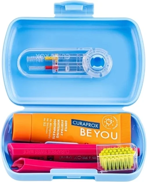 Curaprox Set da viaggio scatola blu
