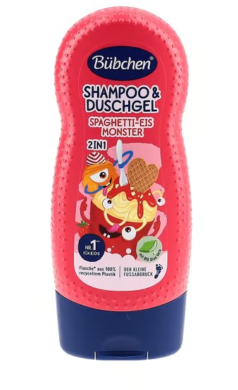 BÜBCHEN Kids 2 in 1 Spaghetti Gelato Monster 230ml