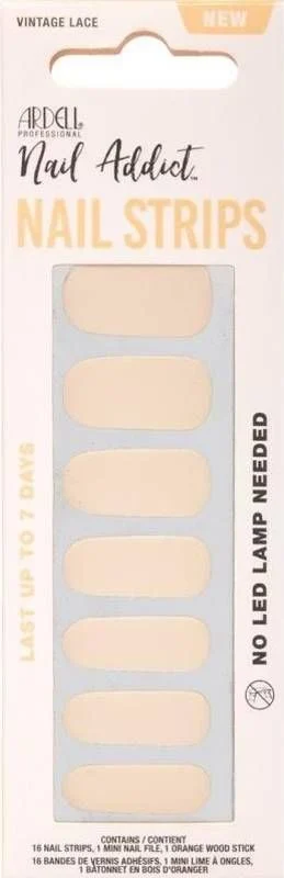 ARDELL Nail Addict Strisce di pizzo vintage 16 pezzi