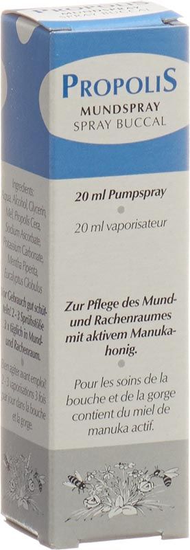 PROPOLIS spray per bocca con miele di manuka attivo 20ml