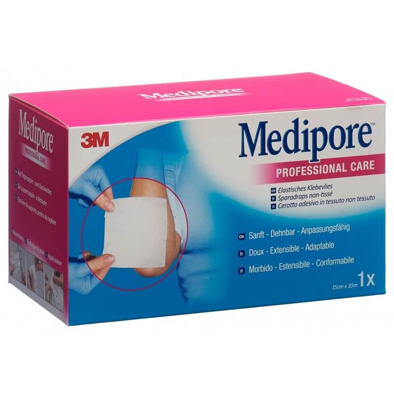 Vello di fissaggio 3M Medipore 15cmx10m rotolo di fodera