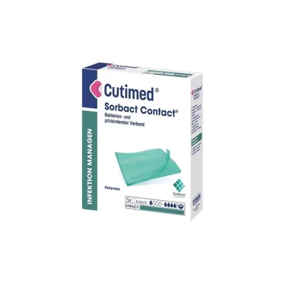 Cutimed Sorbact Contact 4 x 6 cm 40 pezzi