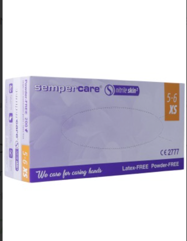 Sempercare Nitrile Skin Handsch XS pf unst 200 Stück