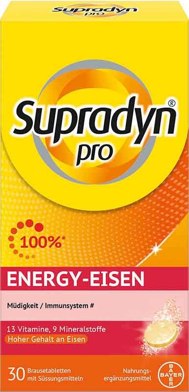Supradyn® PRO ferro energetico compresse effervescenti 30 pezzi