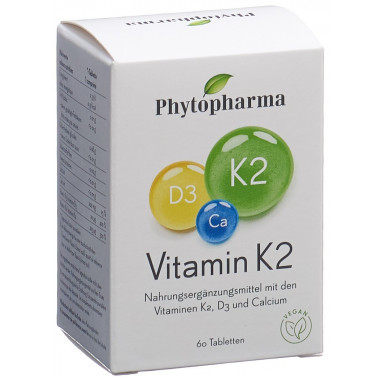 Phytopharma Vitamina K2 Compresse 60 pezzi