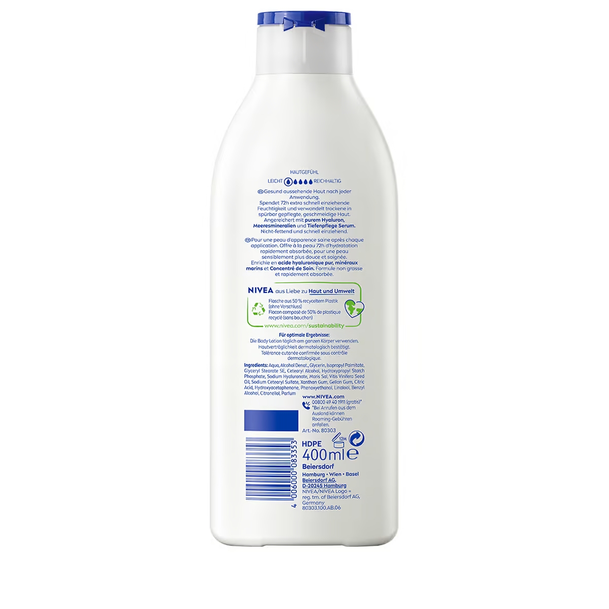 Nivea Body Lotion feuchtigkeitsspendend 400ml