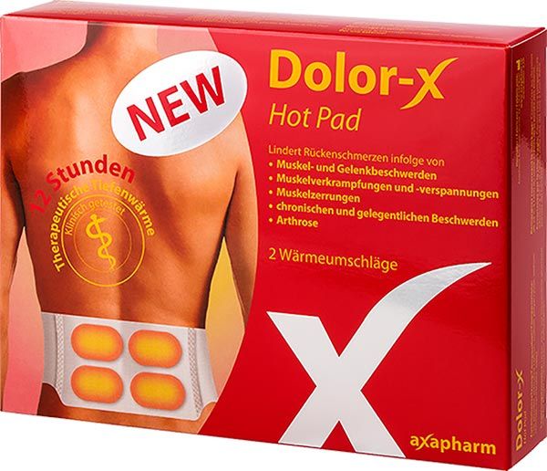 Dolor-X Hot Pad Wärmeumschläge 2 Stück