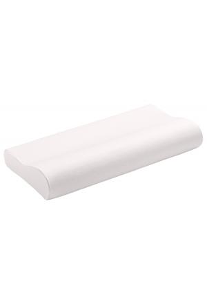 Cuscino per il collo ELSA 50x9cm in cotone bianco