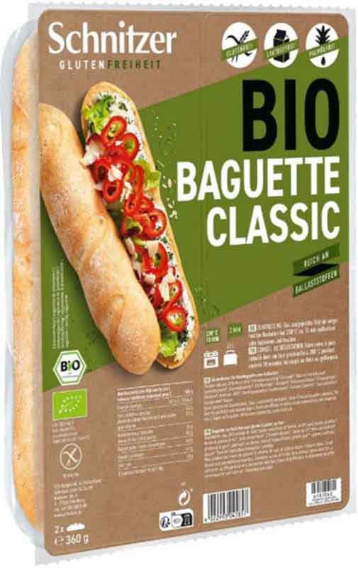 Schnitzer Bio Baguette Classic 360g