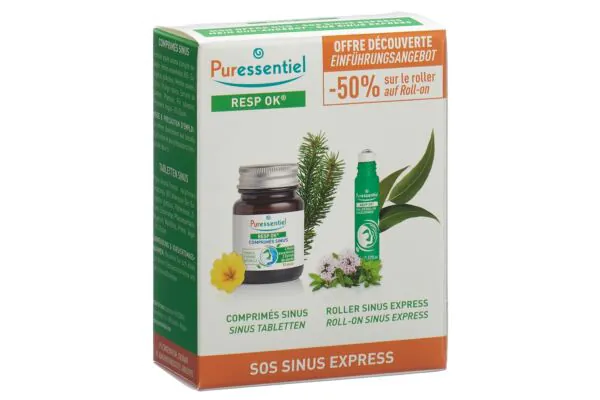 Puressentiel Sinus Box Capsule + Roll-on