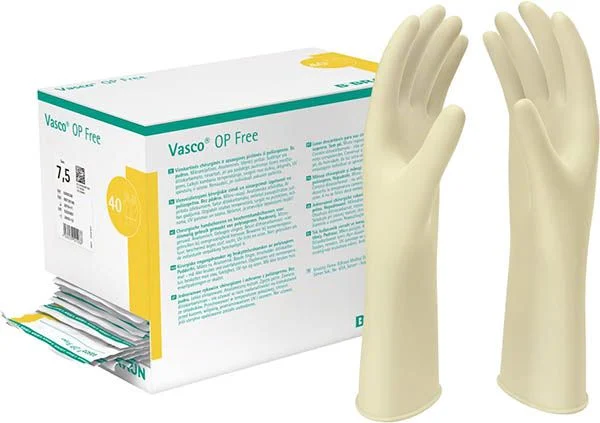 Vasco OP FREE Hand Gr7.0 sterile o Latex 40 paia