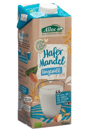 ALLOS Bevanda all'avena e alla mandorla Tetra 1 litro