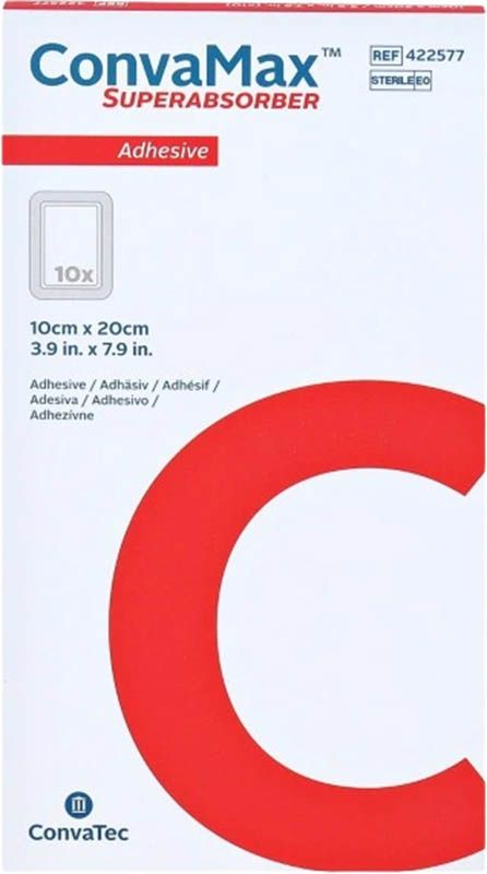 ConvaMax Superabsorber 10x20cm adesivo 10 pezzi