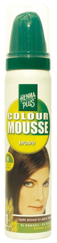 HENNA PLUS Colore in Mousse Marrone 4 75ml