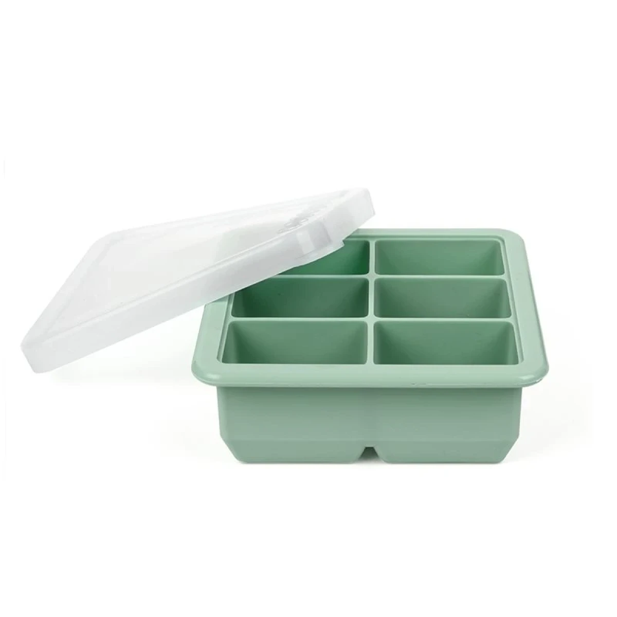 HAAKAA stampo per congelatore Muttermi baby food 6 scomparti verde