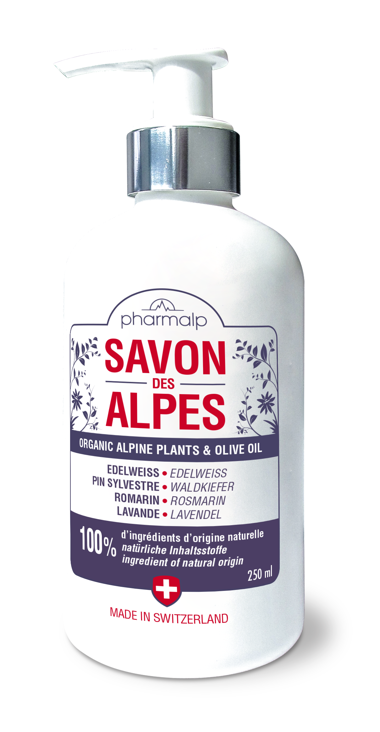 Pharmalp Classic Savon des Alpes Fl 250ml