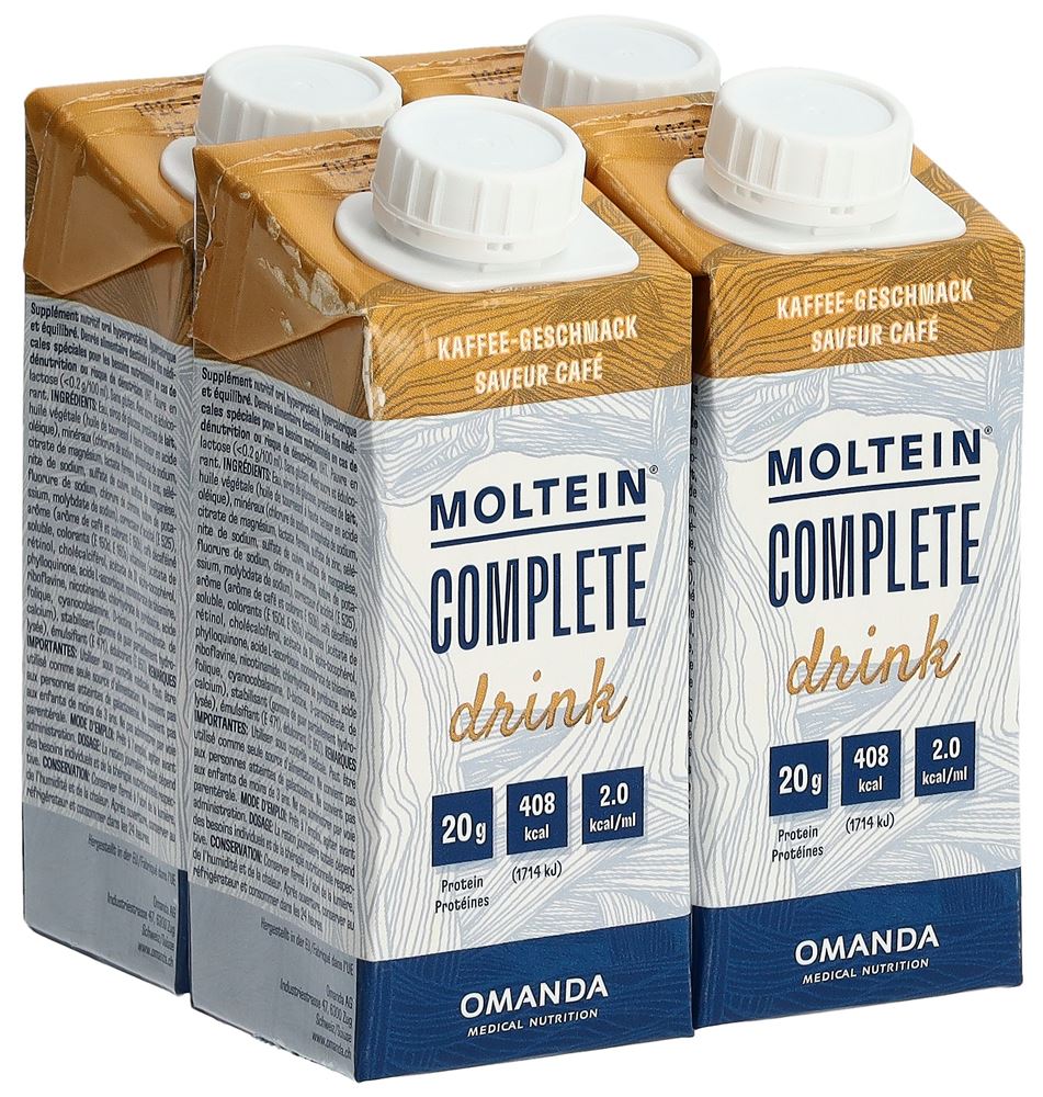MOLTEIN Complete Drink Coffee 4 Tetra 200ml