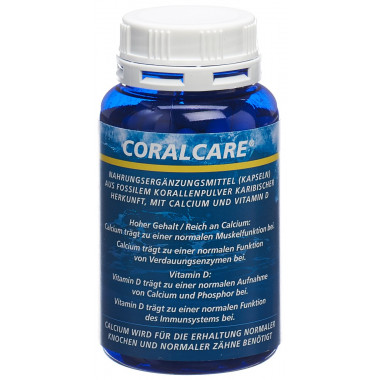 Coralcare di origine caraibica con vitamina D3 capsule 1000mg 120 pezzi