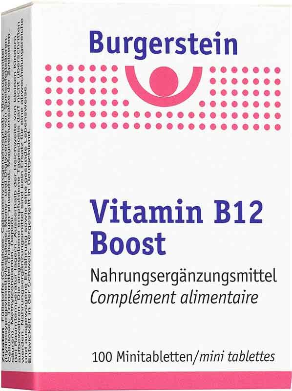 BURGERSTEIN Vitamina B12 Boost mini compressa 100 pezzi