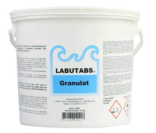 LABUTABS Cloro in granuli 3 kg