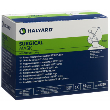 Maschere di drizza OP SoSoft bianco tipo II Disp 50 pezzi