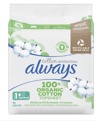 ALWAYS Ultra Bandage Cot proteggere Norm Wings 11 pz.