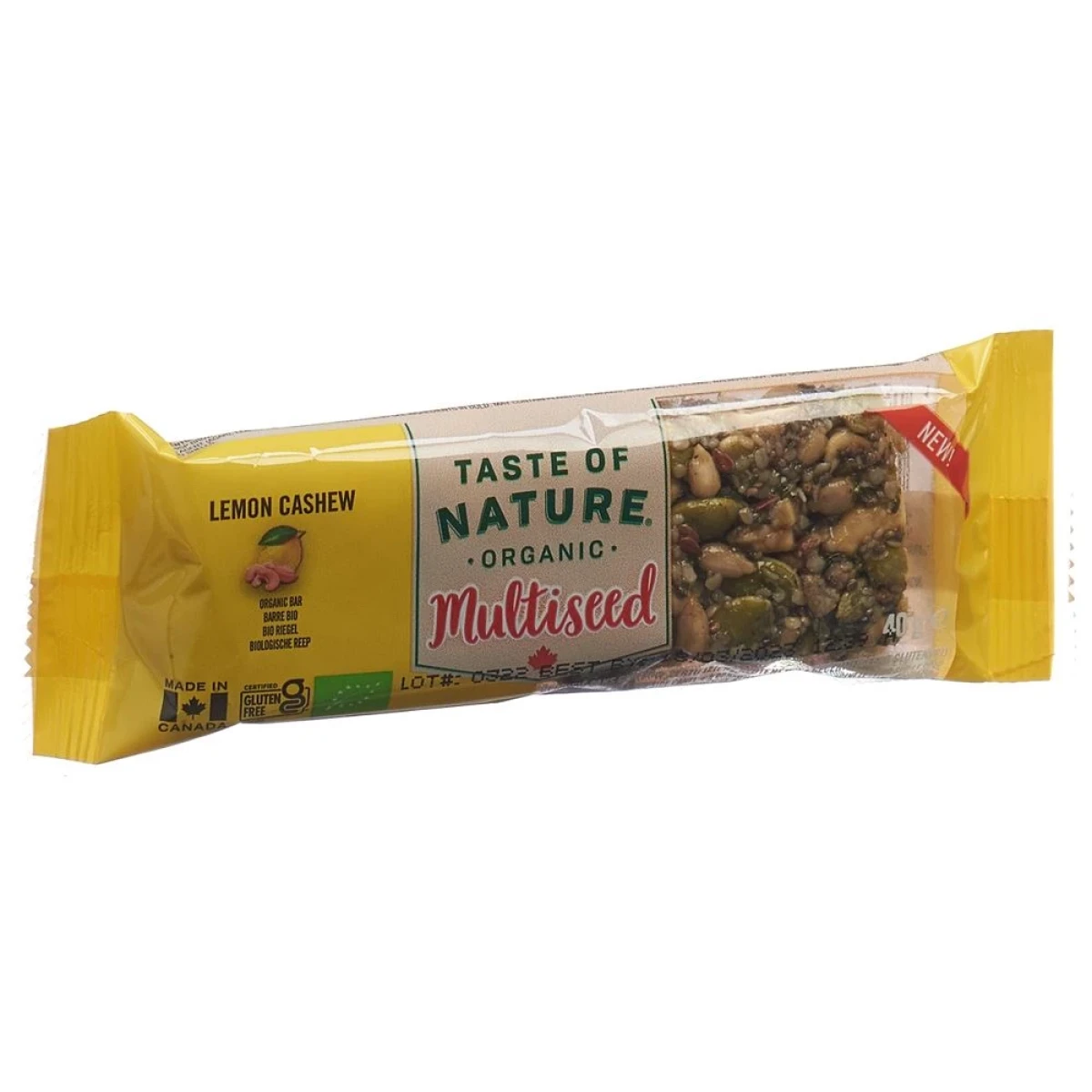Taste of Nature Multiseed Lem Anacardi Bio 40g