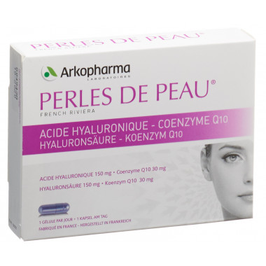 PERLES DE PEAU Acido ialuronico + Q10 Capsule 30 Capsule