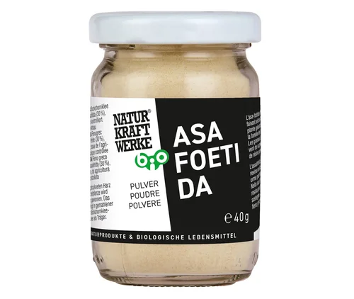 NaturKraftWerke Asafoetida in polvere biologica certificata kbA 60 g