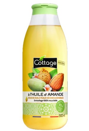 COTTAGE Olio Doccia Mandorla Fl 560ml