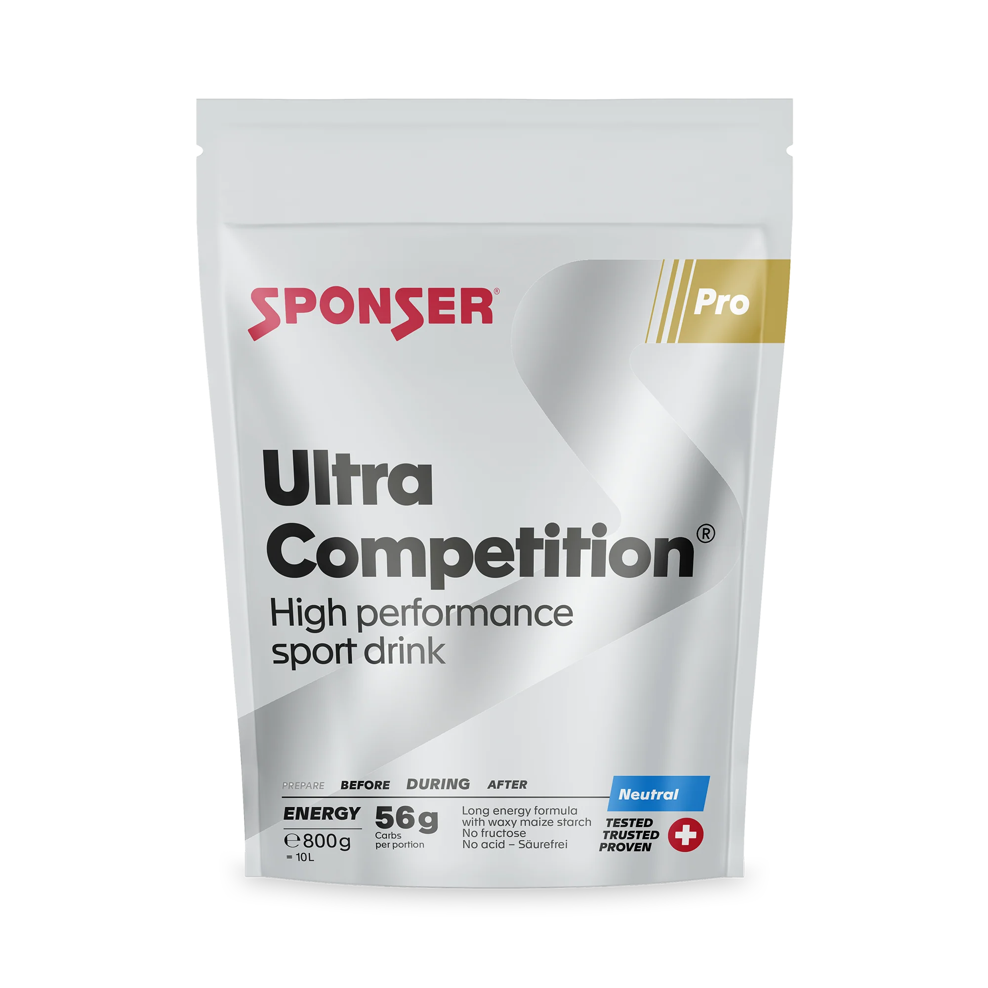 SPONSER® Ultra Competition Pure Beutel 800g