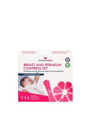 WONDERMOM 3in1 Compresse per il seno fredde e calde 2 pezzi