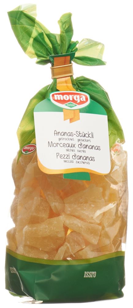 ISSRO Pezzi di ananas zuccherati Btl 250g
