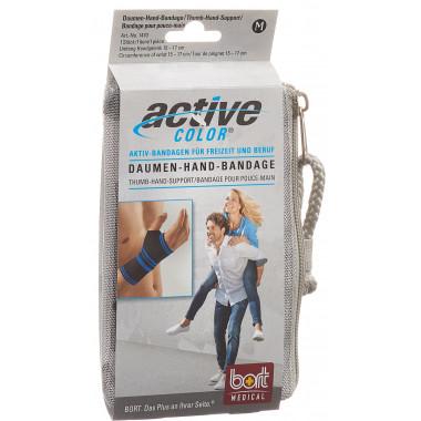 Bort ActiveColor supporto per pollice M nero