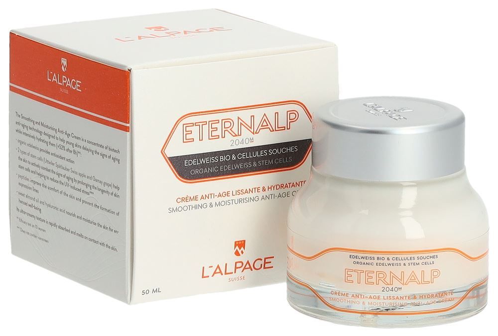 L'ALPAGE Eternalp 2040m Crema antietà levigante e idratante 50ml