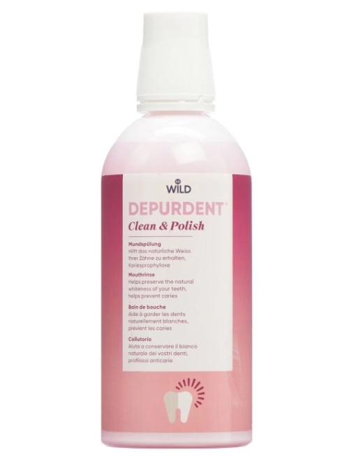 Depurdent Clean & Polish Collutorio Fl 500 ml