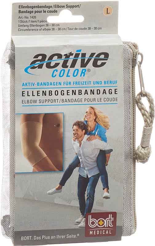 BORT ActiveColor gomitiera M -28cm beige