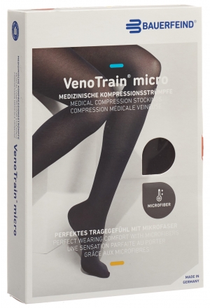 Bauerfeind VT MICRO AT KKL2 M p/l punta chiusa nero