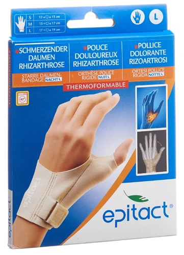 EPITACT® Star supporto per il pollice notturno S 13-15 cm destra