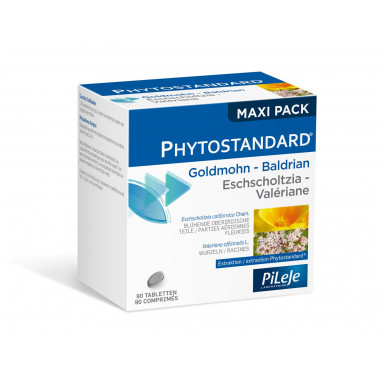 Phytostandard Papavero d'oro Valeriana Compresse 90 pezzi