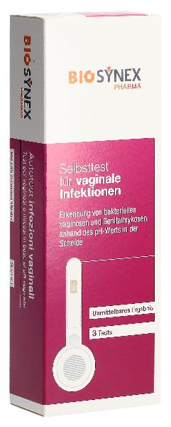 Autotest Biosynex per le infezioni vaginali 3 pezzi