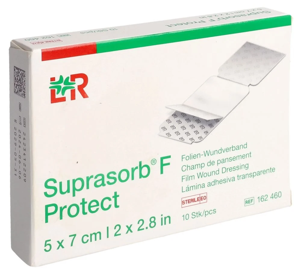 Suprasorb® F Protect 5x7cm sterile 10 pezzi