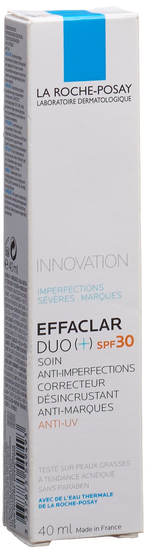La Roche-Posay Effaclar Duo(+) SPF30 Tubo 40ml