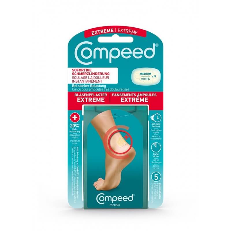 Compeed® Blasenpflaster Extreme für Ferse 5 Stück