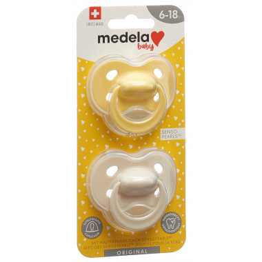 Medela Baby Nuggi Original 6-18 Pastello 2 pezzi