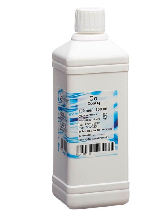 OLIGOPHARM Solvente per cobalto 100 mg/l 500ml