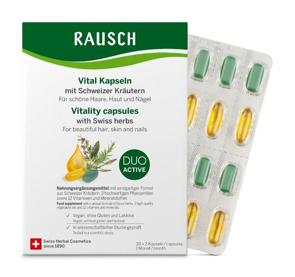 Rausch Erbe Svizzere Capsule Vitali 60 Capsule